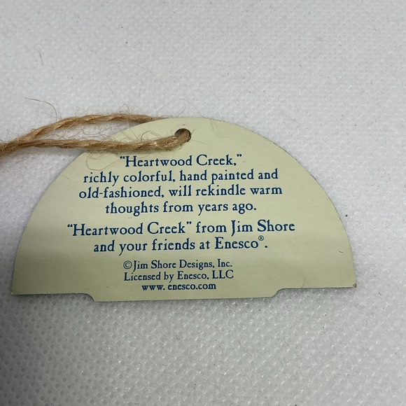 Jim Shore Heartwood Creek “Garlands of Glad Tidings” Snowman Figurine - Picture 9 of 12